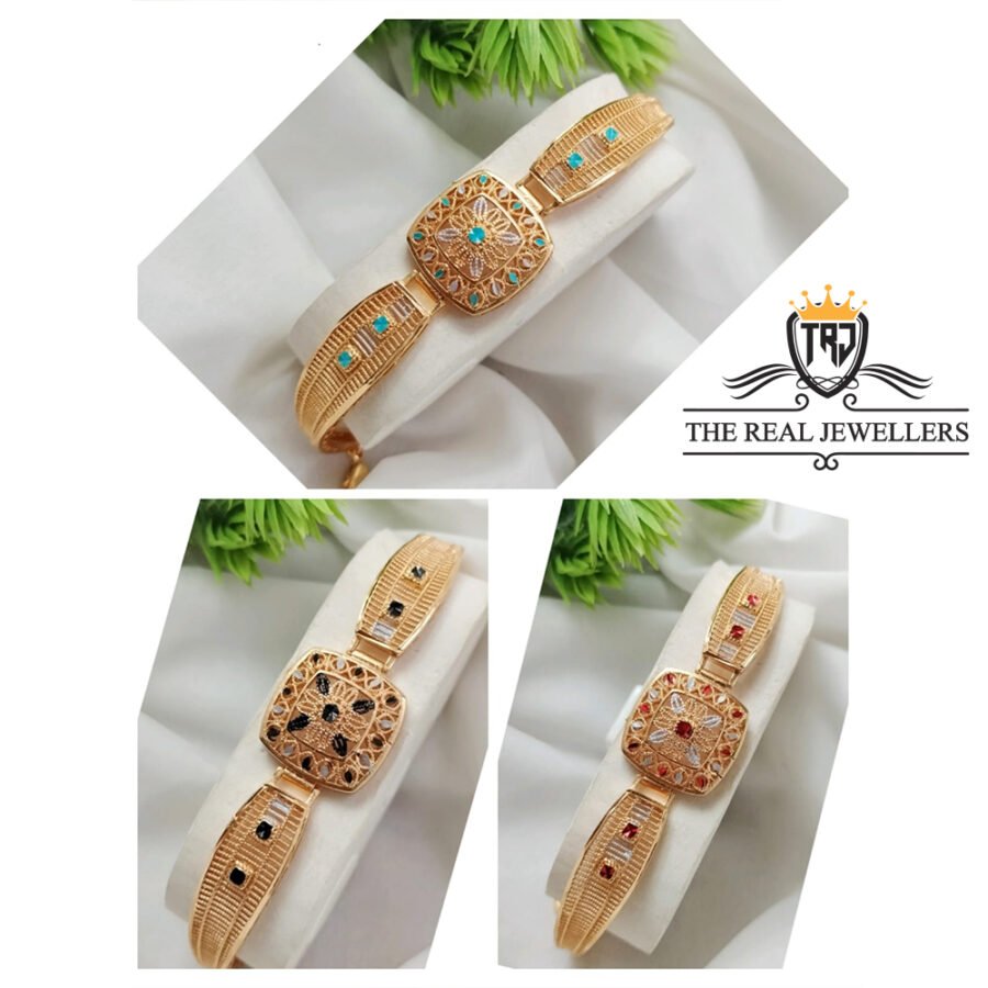 Gold  Plated In Different Bracelet Color For Girls\Women - Image 5